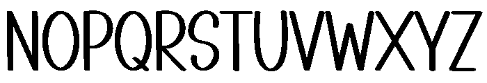 Dreams1 Font UPPERCASE