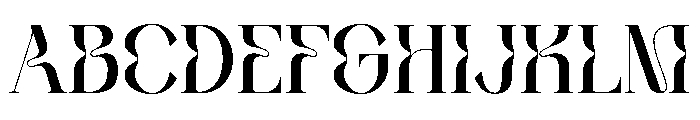 Dreamty Font UPPERCASE