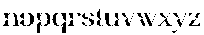 Dreamty Font LOWERCASE