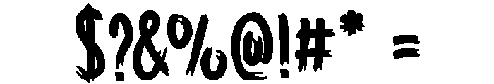 Dreamy Summer Font OTHER CHARS