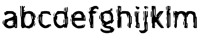 Dredex Font LOWERCASE