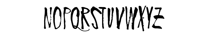 Drenazmozgow Font LOWERCASE