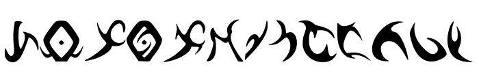 Drenn_s_Runes Font LOWERCASE