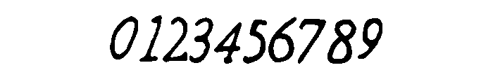 DrewHandwriting2 Font OTHER CHARS