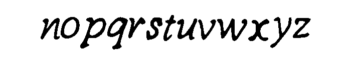 DrewHandwriting2 Font LOWERCASE