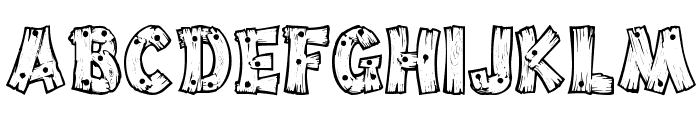 DriftType Font LOWERCASE