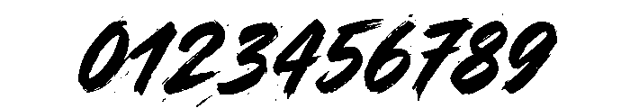 Driftline Font OTHER CHARS
