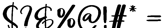 Drink1 Font OTHER CHARS
