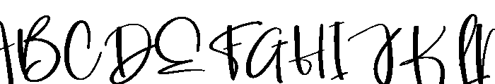 Drink1 Font UPPERCASE