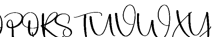Dripping Font UPPERCASE