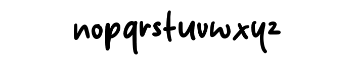 Dristan Story Font LOWERCASE