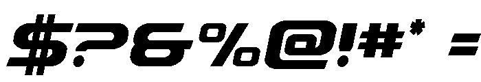Drius Condensed Font OTHER CHARS