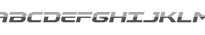 Drius Gradient Font UPPERCASE