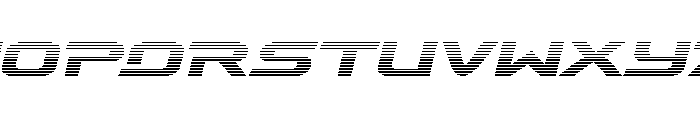 Drius Gradient Font UPPERCASE