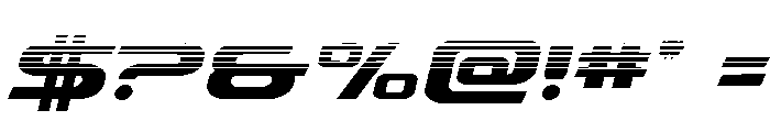 Drius Halftone Font OTHER CHARS