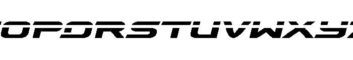 Drius Laser Font UPPERCASE