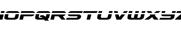 Drius Laser Font LOWERCASE
