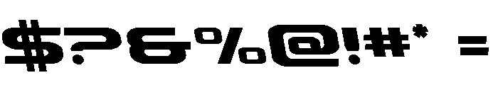 Drius Leftalic Font OTHER CHARS