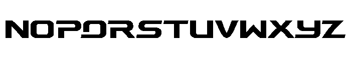 Drius Straight Condensed Font UPPERCASE