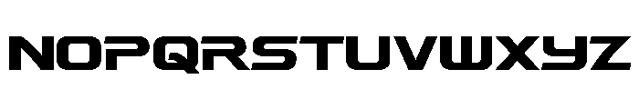 Drius Straight Condensed Font LOWERCASE