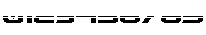 Drius Straight Gradient Font OTHER CHARS