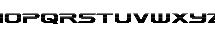 Drius Straight Halftone Font LOWERCASE