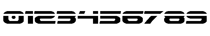 Drius Straight Laser Font OTHER CHARS