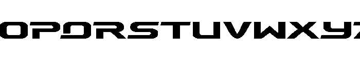 Drius Straight Font UPPERCASE