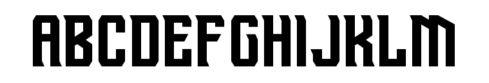 Drive Corps Spaced Font LOWERCASE