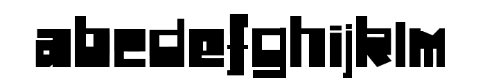 Drone Nation Font LOWERCASE
