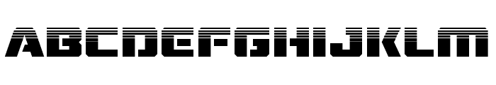 Drone Tracker Halftone Font LOWERCASE