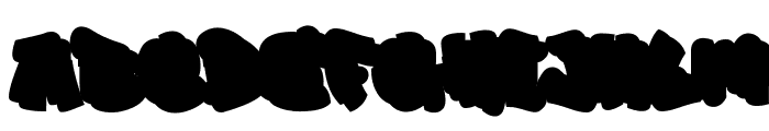 Drop Shade Extrude Extrude Font UPPERCASE
