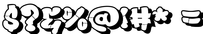 Drop Shade Shadow Shadow Font OTHER CHARS