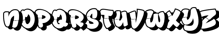 Drop Shade Shadow Shadow Font UPPERCASE