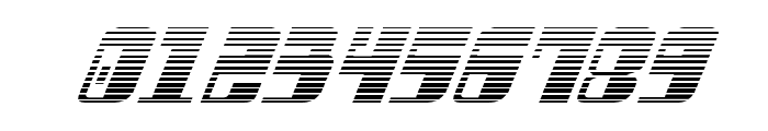 Drosselmeyer Gradient Italic Font OTHER CHARS