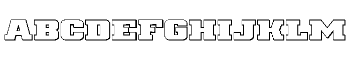 Drover 3D FONT