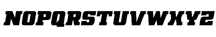 Drover Condensed Italic Font LOWERCASE