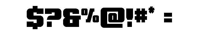 Drover Condensed Font OTHER CHARS
