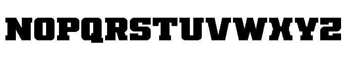 Drover Condensed Font LOWERCASE