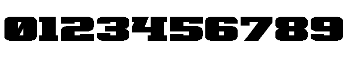 Drover Expanded Font OTHER CHARS
