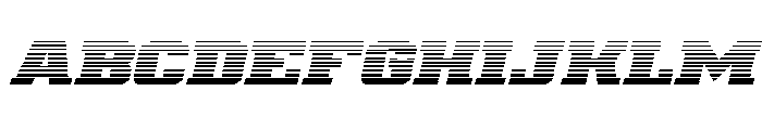Drover Gradient Italic FONT