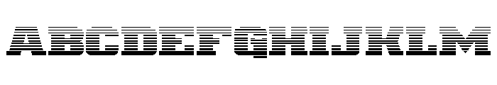 Drover Gradient Font UPPERCASE
