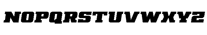 Drover Semi-Italic Font LOWERCASE