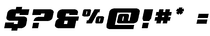 Drover Title Italic Font OTHER CHARS