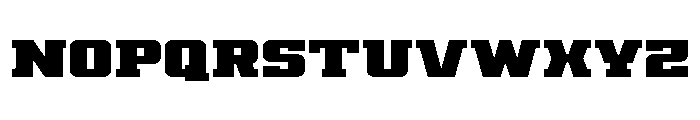 Drover Font LOWERCASE