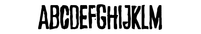 Drunk Painter Font UPPERCASE