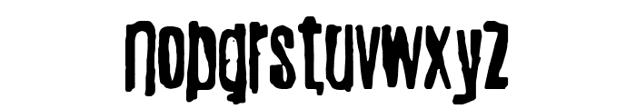Drunk Painter Font LOWERCASE