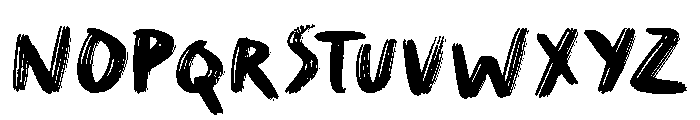 Dry Maker XXS Font LOWERCASE