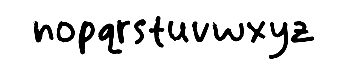 drawer sketches Font LOWERCASE