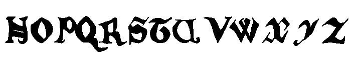 drunkmonk Font UPPERCASE